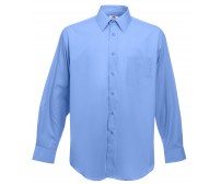Fruit Of The Loom Long Sleeve Poplin Shirt Muška košulja Dugih Rukava Mid Plava 65-118-MU