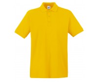 Fruit Of The Loom Premium Polo Majica Suncokret žuta 63-218-34