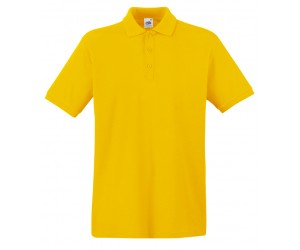 Fruit Of The Loom Premium Polo Majica Suncokret žuta 63-218-34